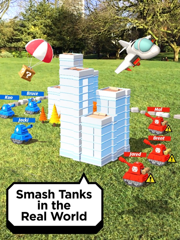 Screenshot #1 for Smash Tanks! - AR Board Game