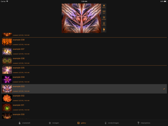 Flamelet iPad screenshot 7 - Lifestyle app