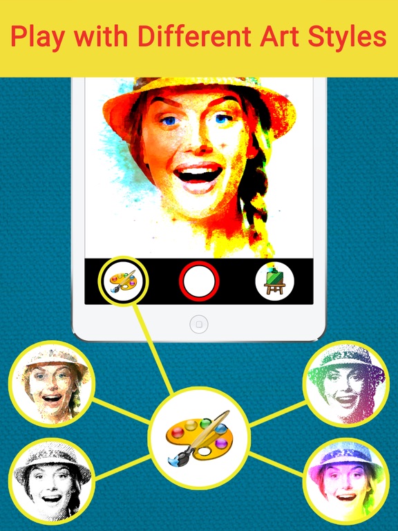 Screenshot #5 pour Art Canvas Pic to Mesh Camera