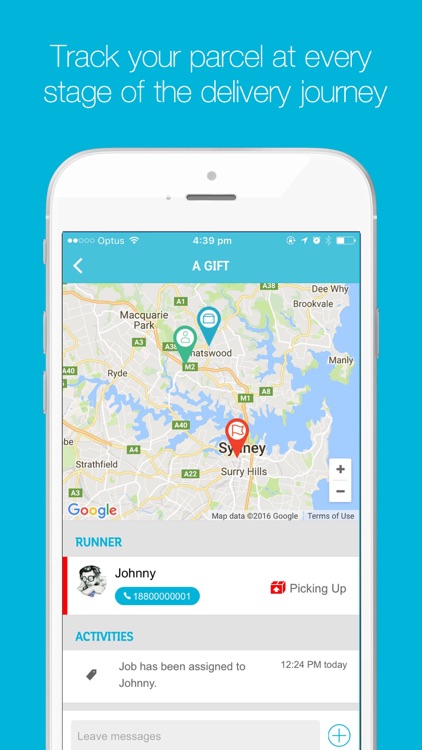 Go People Sender App