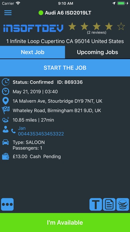 INSOFTDEV SmartCar Driver