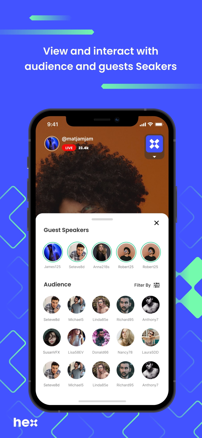 Hex - Social Streaming