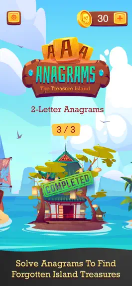 Game screenshot Anagrams - The Treasure Island mod apk