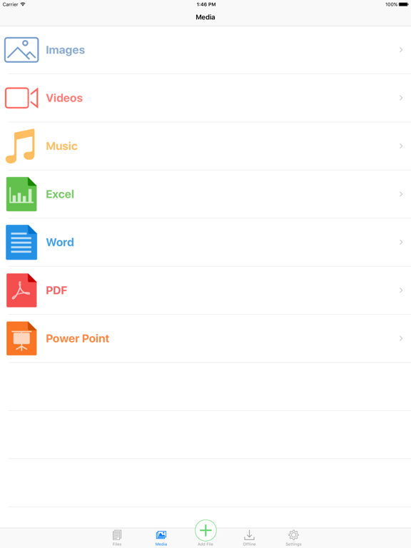 MobiVisor Files ipad screenshot 3