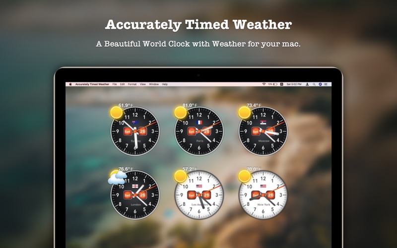 Screenshot #1 pour Accurately Timed Weather