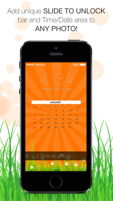 ScreenCreator - Design your Screen with Calendars, Themes or Skins for Wallpaper Screenshot 3