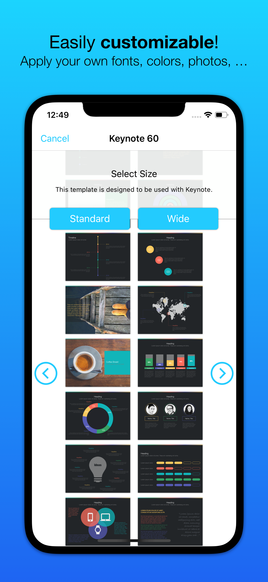 Templates for Keynote (Nobody) screenshot 4