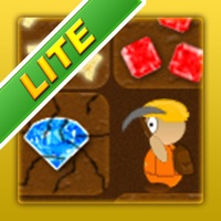 Treasure Miner Lite - 2d gem messages.notwork