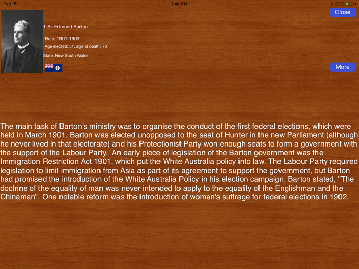 Australian Prime Ministers