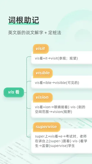知米背单词-大学四六级考试学英语记单词app screenshot 2