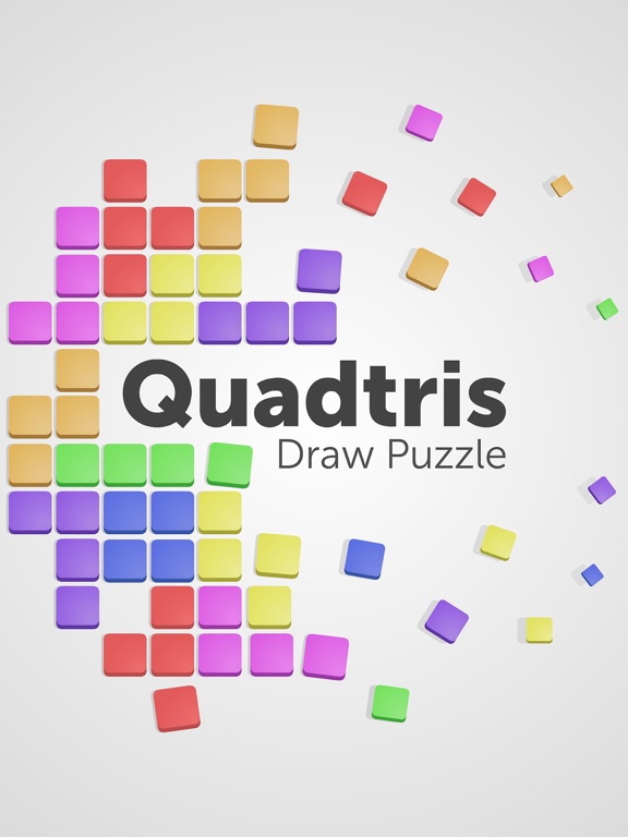 Screenshot #4 pour Quadtris: Draw Puzzle