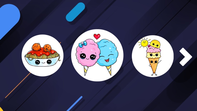 Learn To Draw Cute Food screenshot-3