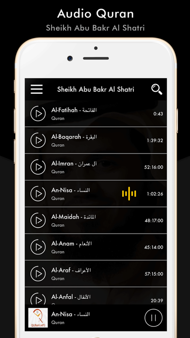 Screenshot #8 for Quran Sheikh Abu Bakr Al Shatr