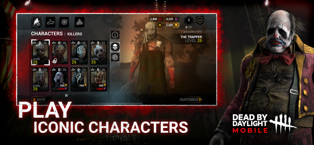 Dead by Daylight Mobile Screenshot