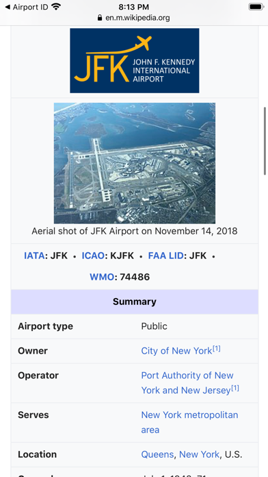 Airport ID Screenshot 3 - AppWisp.com Airport ID Screenshot 3 - AppWisp.com