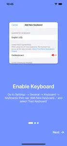 Fast Keyboard Paste screenshot #1 for iPhone