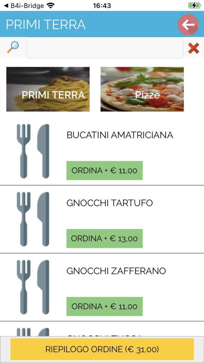 Comanda Facile Tavolo QR