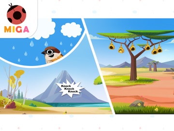 Miga Forest : puzzle iPad screenshot