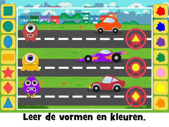 Letters & cijfers met monsters iPad app afbeelding 4