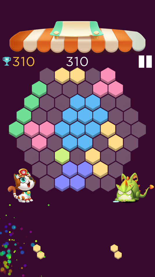 #1. Hex Block! Cube square (iOS) 由: 达宁 陈