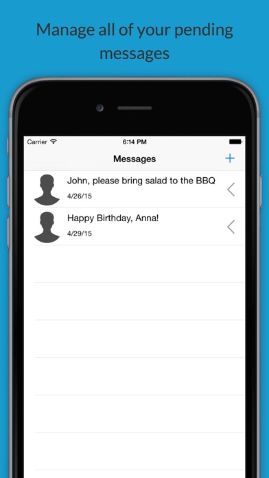 SMSClerk: Send your text laterのおすすめ画像2