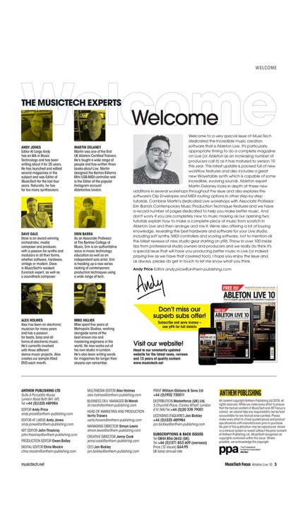 MusicTech Focus Magazine