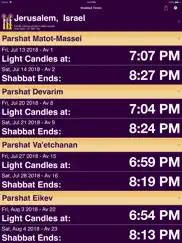 shabbat & holiday times legacy айпад изображения 1