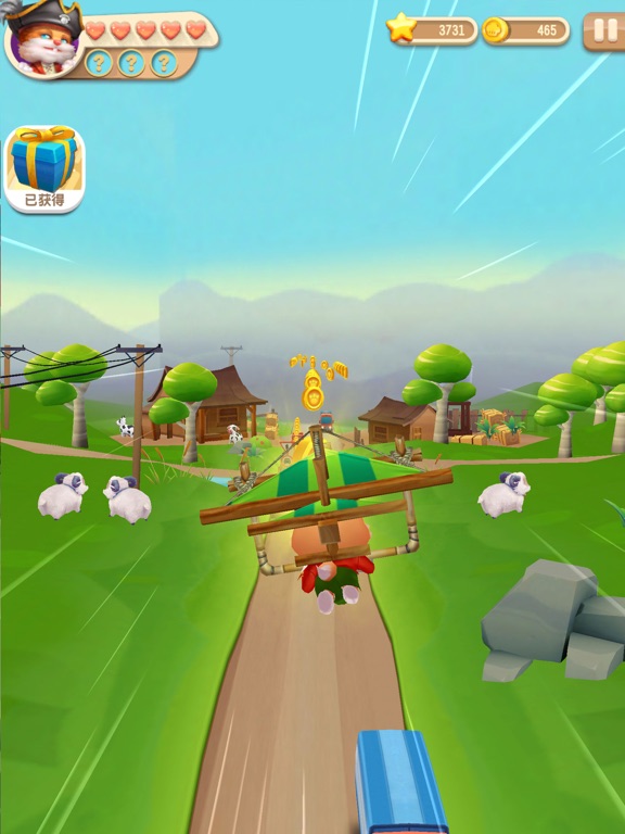 Talking Pet Run iPad screenshot