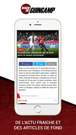 Game screenshot Foot Guingamp apk
