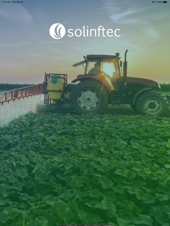 Solinftec Truck iPad screenshot 3 - Productivity app