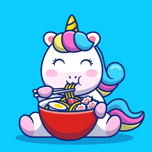 Cute Unicorn Stickers! icon