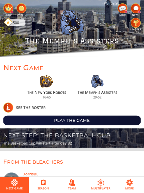 Screenshot #4 pour Astonishing Basketball 21