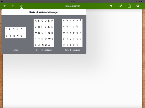 Skoleskrift 2 - skriveprogramのおすすめ画像5