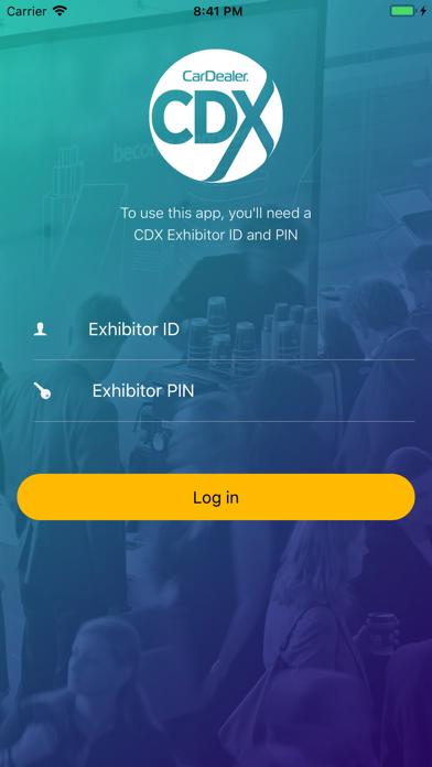 CDX Exhibitor screenshot 2