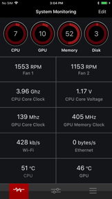 MSI Dragon Dashboard 2.0 screenshot