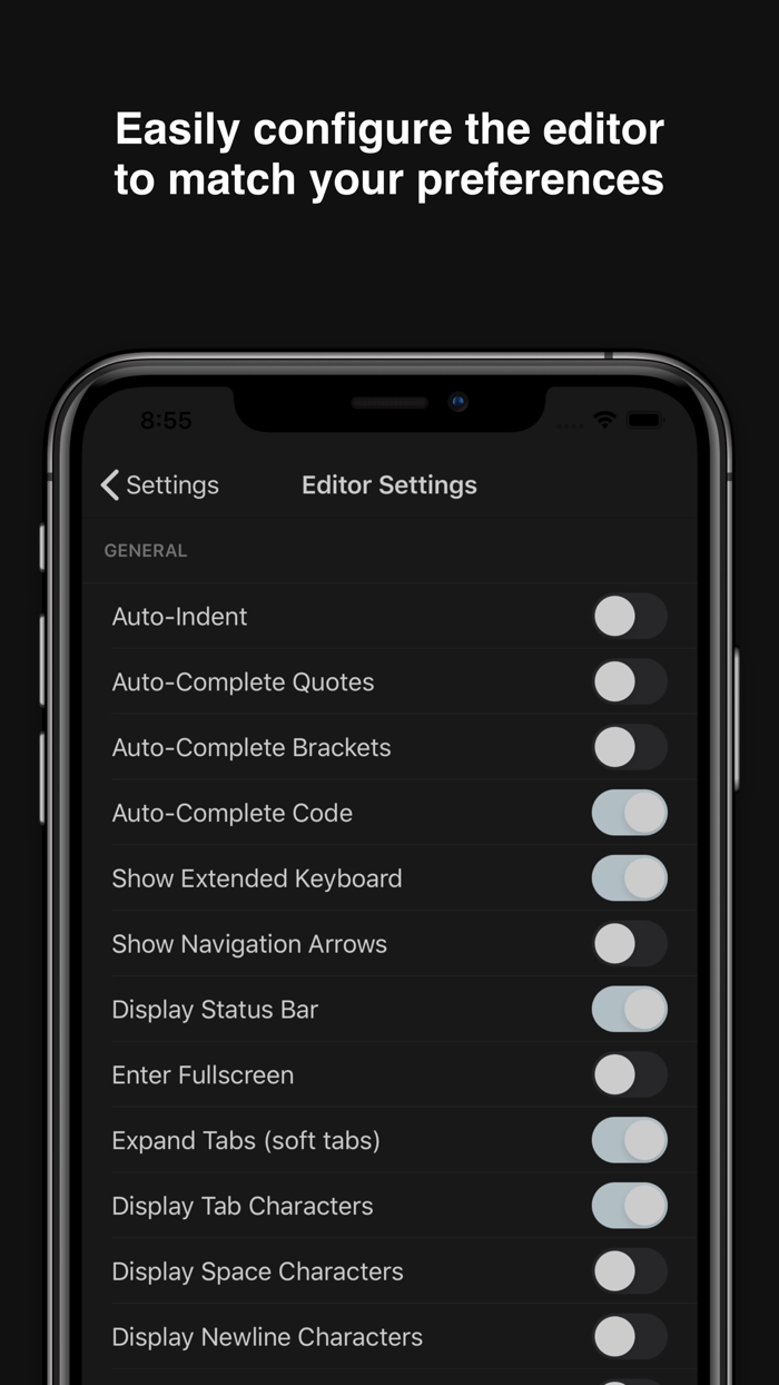 Buffer Editor - Code Editor