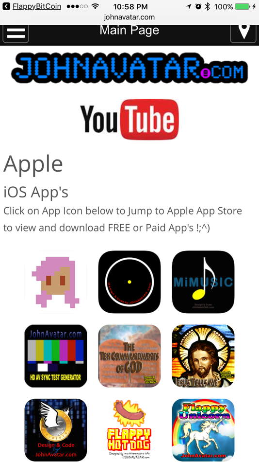 #5. Flappy BitCoin Miner APP (iOS) By: John Avatar
