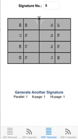 16-up Page Impositions screenshot