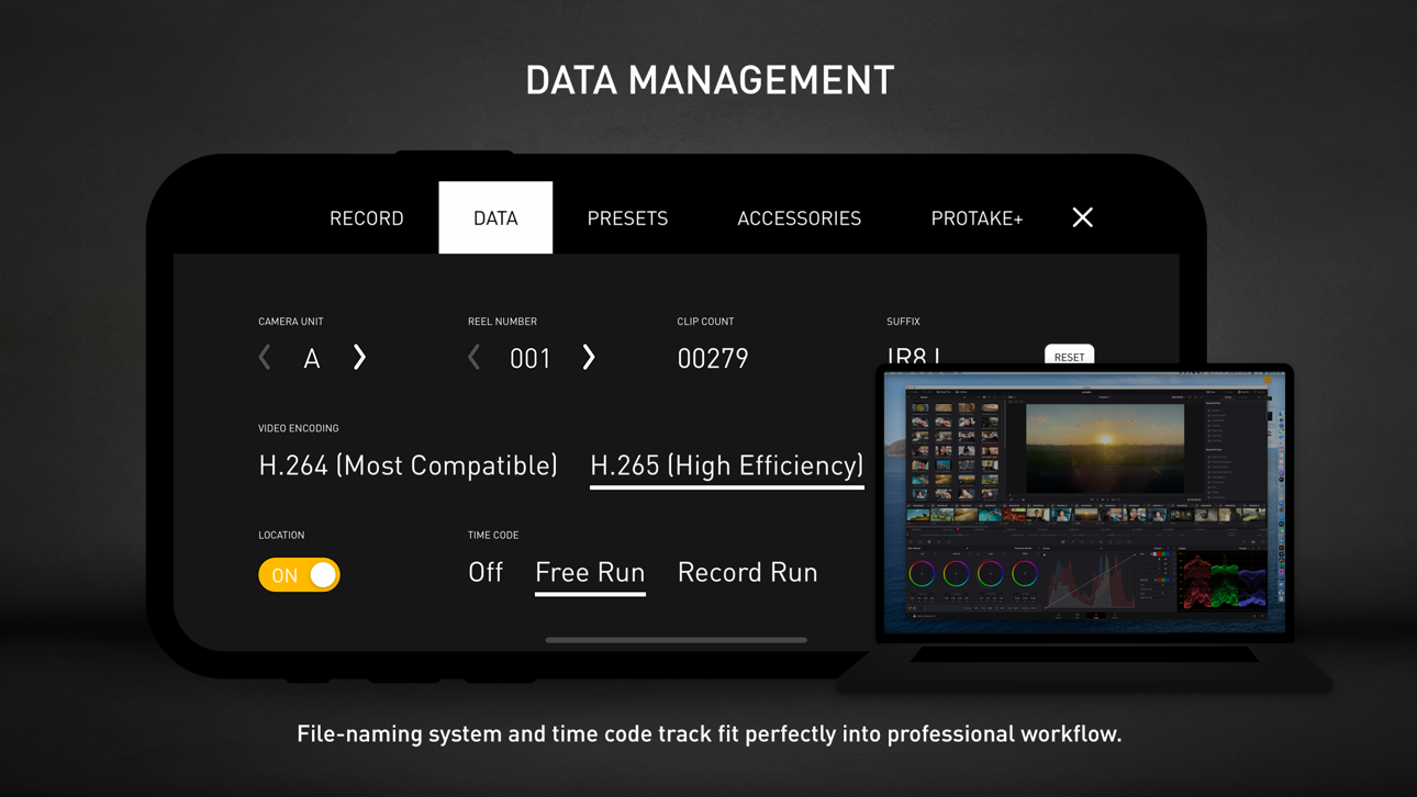 Protake - Mobile Cinema Camera Modded screenshot 7 - iOS app interface