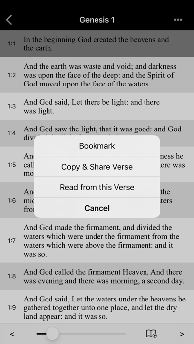 Bible-Simple Bible(ASV) Screenshot