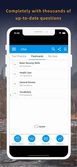 Game screenshot CNA Practice test 2018 mod apk