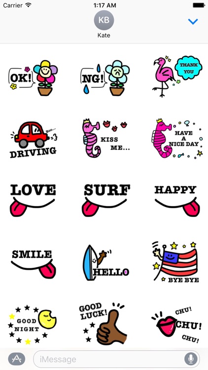 Tropical Summer Sticker