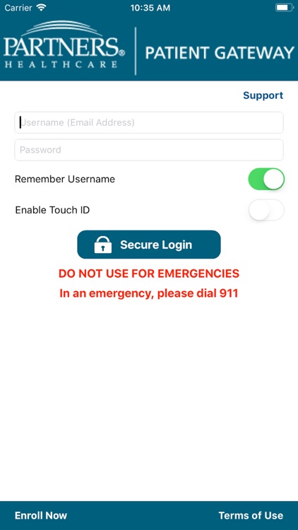 Partners Patient Gateway