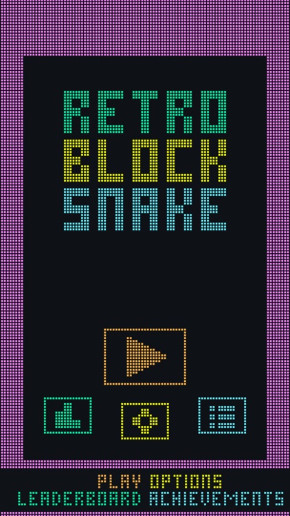 Retro Block Snake screenshot-0