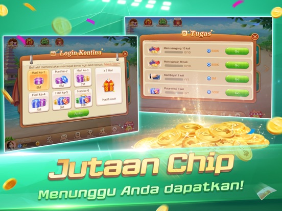 Capsa Susun - Gaple QiuQiu 99 iPad screenshot 5 - Games app