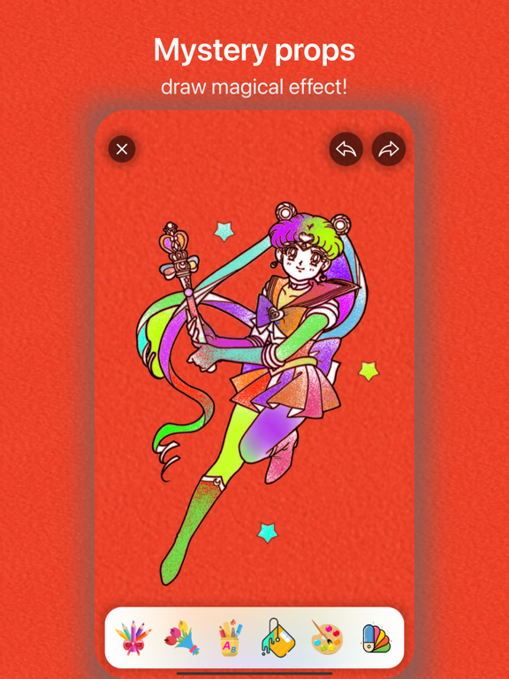 Screenshot #6 pour Princess coloring  and Paint