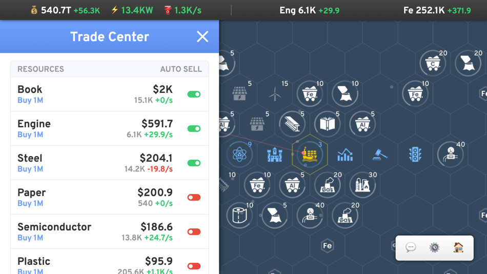 #5. Industry Idle - Factory Tycoon (iOS) 由: Ruoyu Sun