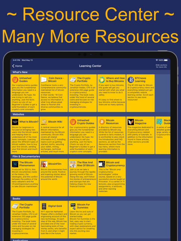 BTCnews - Bitcoin Crypto News iPad screenshot 4 - Finance app
