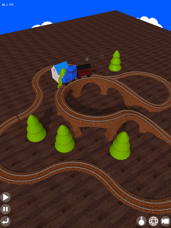 Toy Train 3D iPad screenshot