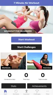 the 7 minute abs workout iphone screenshot 1